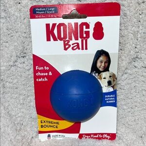 KONG Extreme Bounce Blue Ball medium